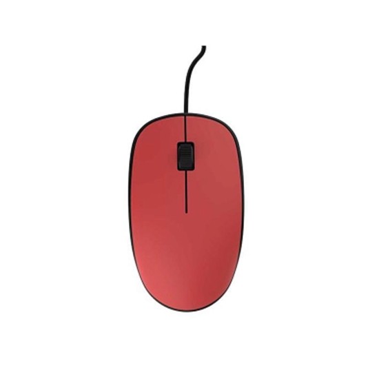 RATO ÓPTICO COM FIO G-212-E/G212E PARA LAPTOP/PC VERMELHO